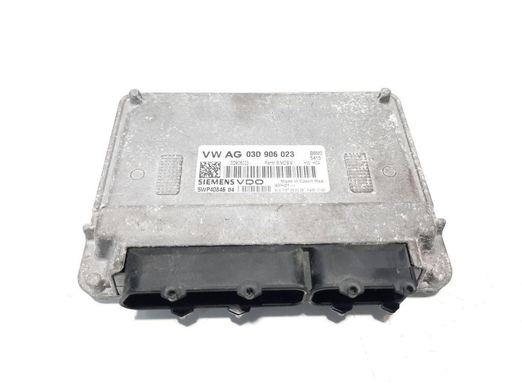 Calculator motor Siemens, cod 03D906023, Skoda Fabia 1 Sedan (6Y3) 1.2 benz, BBM (id:491533)