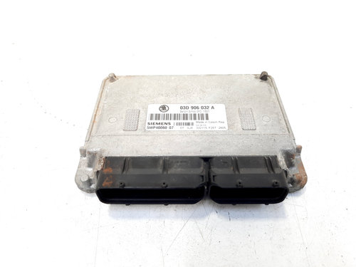 Calculator motor Siemens, cod 03D906032A, Skoda Fabia 1 (6Y2), 1.2 benz, AWY (id:543552)