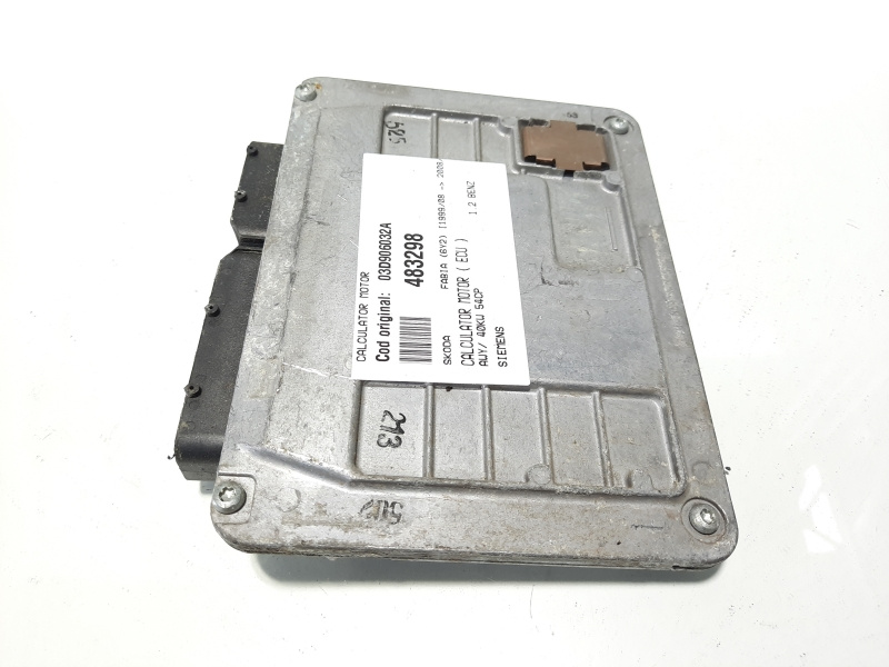 Calculator motor Siemens, cod 03D906032A, VW Polo sedan (9N), 1.2 benz, AWY (idi:483298)
