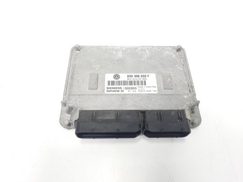 Calculator motor Siemens, cod 03D906033F, 5WP40298, Skoda Fabia 1 Combi (6Y5), 1.2 benz, BMD (idi:48...
