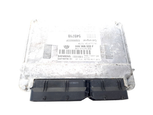 Calculator motor Siemens, cod 03D906033F, Vw Fox (5Z1, 5Z3), 1.2 benz, BMD (idi:549718)