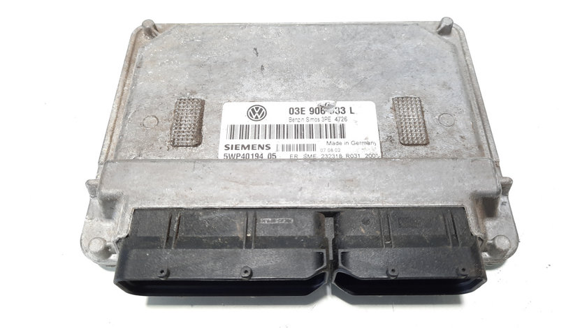 Calculator motor Siemens, cod 03E906033L, 5WP40194, Skoda Fabia 1 Praktik, 1.2 B, BMD (idi:483306)