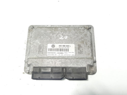 Calculator motor Siemens, cod 03E906033L, 5WP44301, Skoda Fabia 1 Combi (6Y5) 1.2 benz, BMD (idi:495...