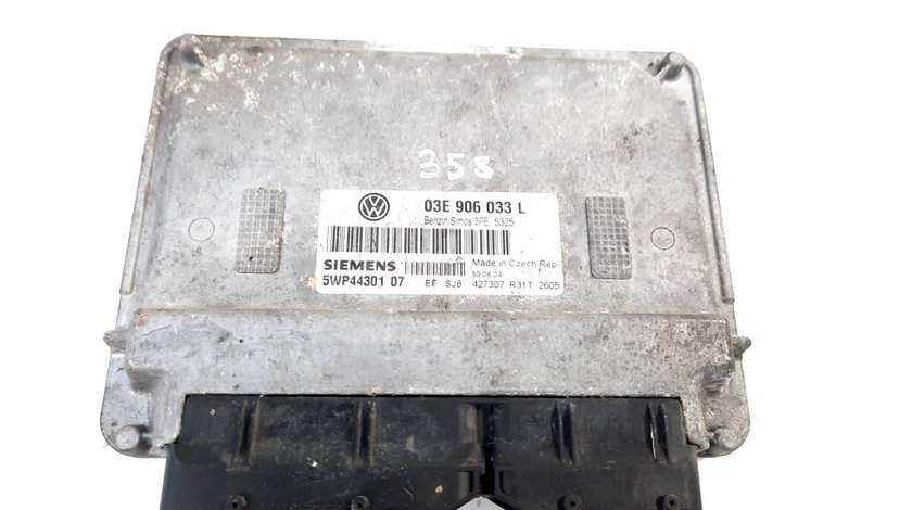 Calculator motor Siemens, cod 03E906033L, Vw Polo (9N) 1.2 benz, BMD (id:550095)