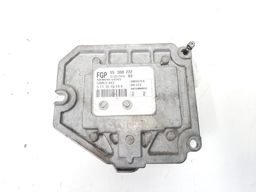 Calculator motor Siemens, cod 55559272, Opel Astra G Cabriolet, 1.8 benz, Z18XE (idi:486540)