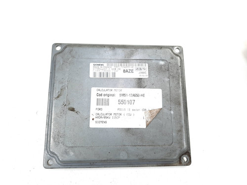 Calculator motor Siemens, cod 5M51-12A650-HE, Ford Focus C-Max, 1.6 TI, HXDA (idi:550107)