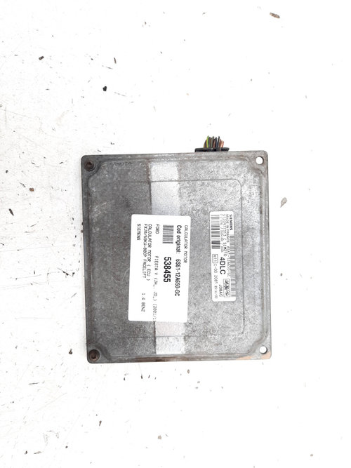 Calculator motor Siemens, cod 6S61-12A650-GC, Ford Fusion (JU), 1.4 benz, FXJA (idi:538455)