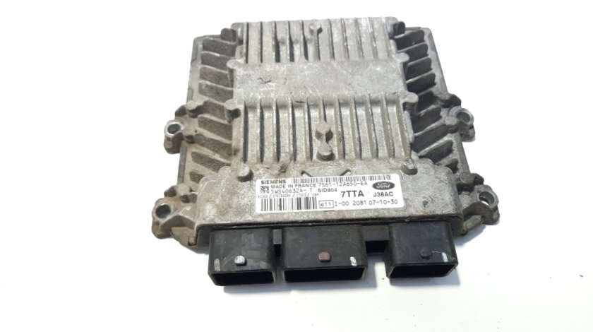 Calculator motor Siemens, cod 7S61-12A650-EA, 5WS40632A, Ford, 1.4 TDCI, F6JB (idi:482873)