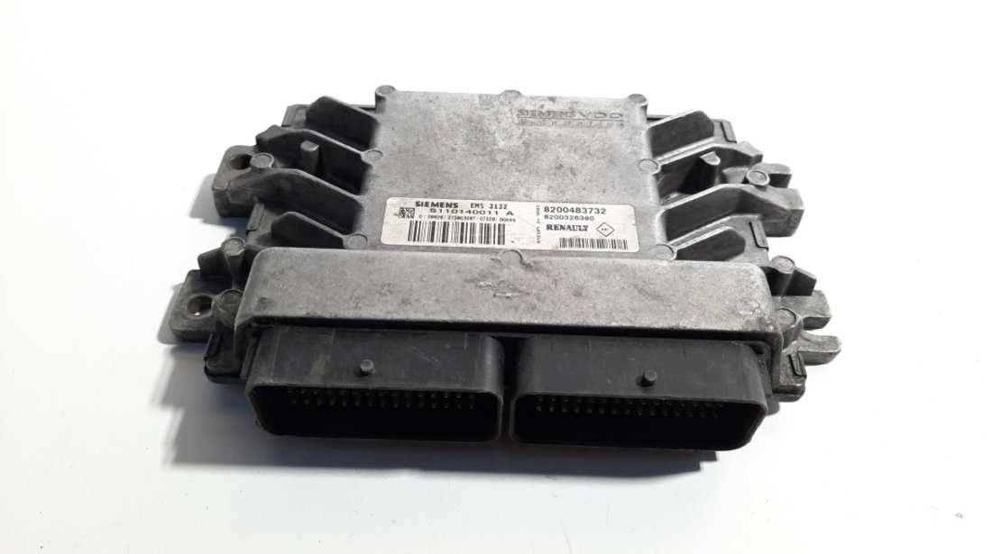 Calculator motor Siemens, cod 8200483732, 8200326380, Dacia Logan (LS) 1.4 benz, K7J710 (idi:491734)