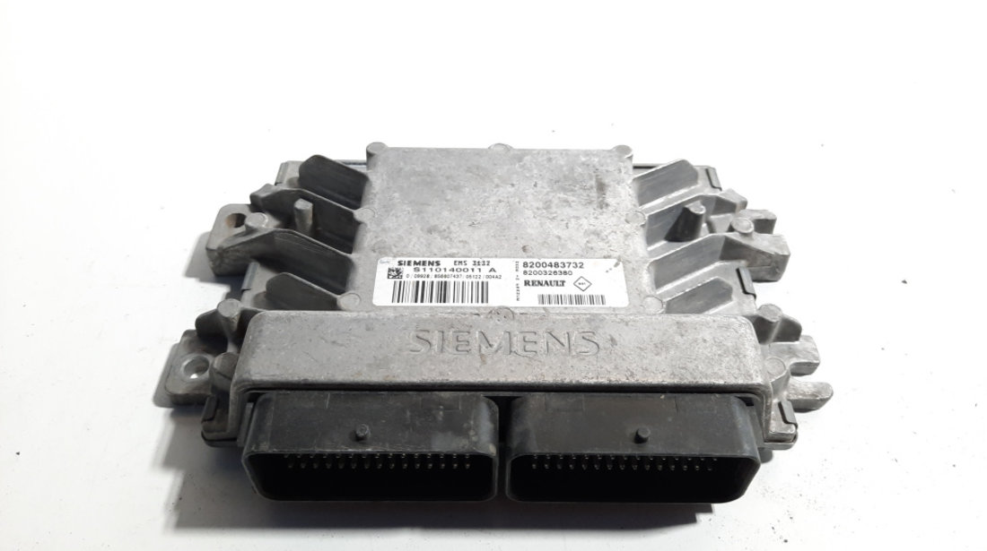 Calculator motor Siemens, cod 8200483732, 8200326380, Dacia Sandero, 1.4 benz, K7J710 (idi:491767)