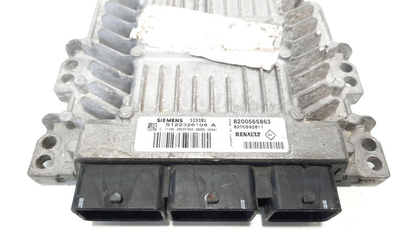 Calculator motor Siemens, cod 8200565863, 8200592611, Renault Grand Scenic 2, 1.5 DCI, K9K732 (idi:491461)