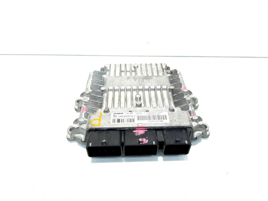 Calculator motor Siemens, cod 9658345080, 9655041480, Peugeot 407, 2.0 HDI, RHR (id:549122)