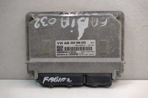 Calculator Motor Siemens ECU 03D906023 / 5WP40414 Skoda Fabia [facelift] [2004 - 2007]