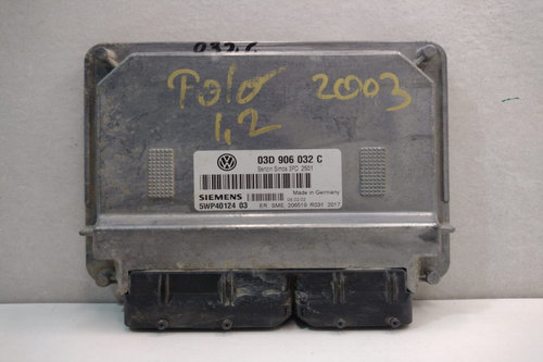 Calculator Motor Siemens ECU 03D906032C / 5WP4012403 Volkswagen VW Polo 4 9N [2001 - 2005]