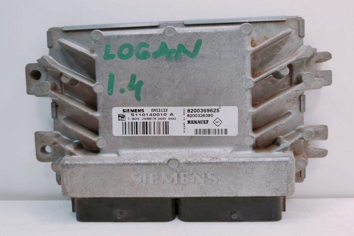 Calculator Motor Siemens ECU 8200369625 / S110140010A / EMS3132 / 8200326380 Dacia Logan [2004 - 2008]