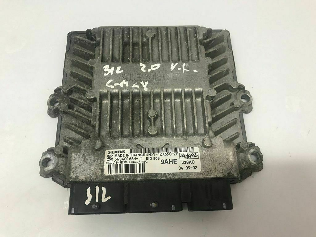 Calculator Motor SIEMENS FORD FOCUS 4M51 12A650 ZE / 4M5112A650ZE / 5WS40166H T / 5WS40166HT / SID 803 / SID8034M51 12A650 ZE / 4M5112A650ZE / 5WS40166H T / 5WS40166HT / SID 803 / SID803