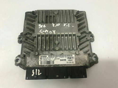 Calculator Motor SIEMENS FORD FOCUS 4M51 12A650 ZE / 4M5112A650ZE / 5WS40166H T / 5WS40166HT / SID 8...