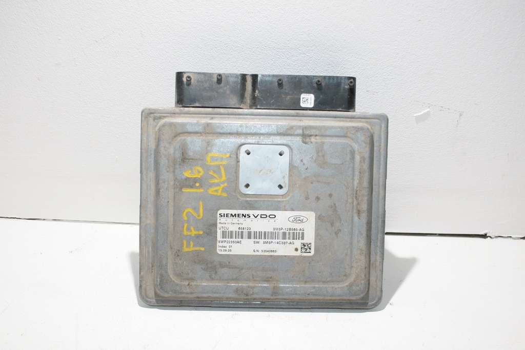 Calculator Motor SIEMENS FORD FOCUS 5M5P 12B565 AG / 5M5P12B565AG / 5M5P 14C337 AG / 5M5P14C337AG / UTCU 658123 / UTCU658123 / 5WP22350AE5M5P 12B565 AG / 5M5P12B565AG / 5M5P 14C337 AG / 5M5P14C337AG / UTCU 658123 / UTCU658123 / 5WP22350AE