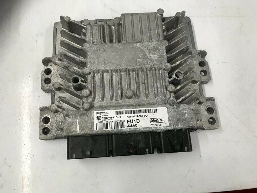 Calculator Motor SIEMENS FORD MONDEO 7G91 12A650 PD / 7G9112A650PD / SID206 / 5WS40591D T / 5WS40591DT7G91 12A650 PD / 7G9112A650PD / SID206 / 5WS40591D T / 5WS40591DT