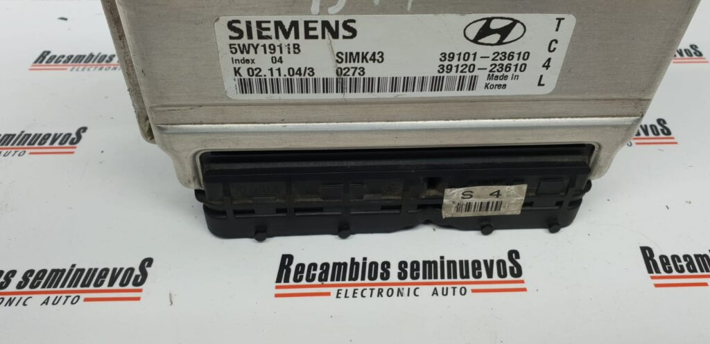 Calculator Motor SIEMENS KIA CERATO 39101-23610 / 39101 23610 / 3910123610 / 39120-23610 / 39120 23610 / 3912023610 / 5WY1911B / SIMK4339101-23610 / 39101 23610 / 3910123610 / 39120-23610 / 39120 23610 / 3912023610 / 5WY1911B / SIMK43