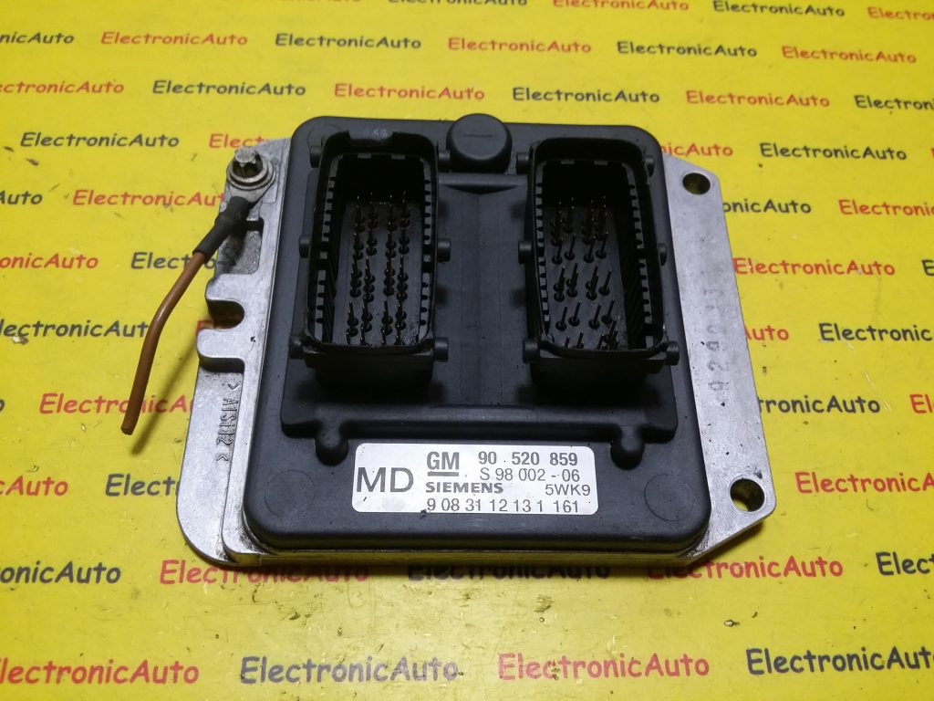Calculator Motor SIEMENS OPEL ASTRA G, 90520859, S9800206, 5WK9161,