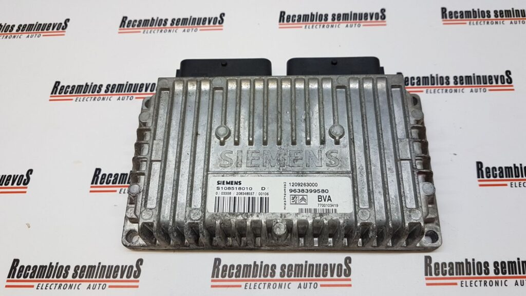Calculator Motor SIEMENS PEUGEOT 206 S108518010 D / S108518010D / 9638399580 / 7700103419S108518010 D / S108518010D / 9638399580 / 7700103419