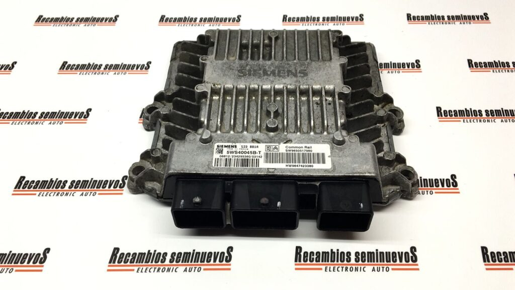 Calculator Motor SIEMENS PEUGEOT 307 5WS40045B-T / 5WS40045B T / 5WS40045BT / SID 801A / SID801A / SW 9650517980 / SW9650517980 / HW 9647423380 / HW96474233805WS40045B-T / 5WS40045B T / 5WS40045BT / SID 801A / SID801A / SW 9650517980 / SW9650517980 /