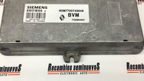 Calculator Motor SIEMENS RENAULT CLIO HOM 7700749946 / HOM7700749946 / S101718103 C / S101718103C / ...
