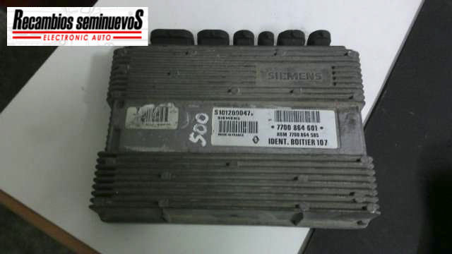 Calculator Motor SIEMENS RENAULT CLIO S101200047 B / S101200047B / 7700 864 601 / 7700864601 / HOM 7700864585 / HOM7700864585S101200047 B / S101200047B / 7700 864 601 / 7700864601 / HOM 7700864585 / HOM7700864585