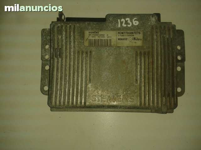 Calculator Motor SIEMENS RENAULT CLIO S115301202 C / S115301202C / HOM 7700867270 / HOM7700867270 / 7700110936S115301202 C / S115301202C / HOM 7700867270 / HOM7700867270 / 7700110936