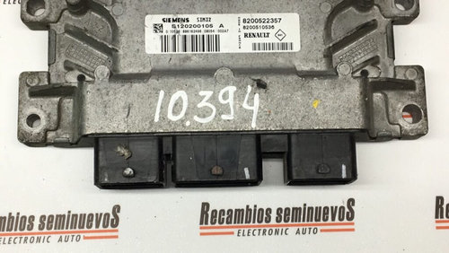 Calculator Motor SIEMENS RENAULT CLIO S120200105 A / S120200105A / SIM32 / 8200522357 / 8200510536S1...