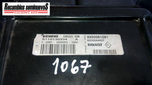 Calculator Motor SIEMENS RENAULT KANGOO S110130334 A / S110130334A / 8200061281 / 8200044437S1101303...