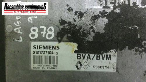 Calculator Motor SIEMENS RENAULT LAGUNA 7700873714 / HOM 7700860316 / HOM7700860316 / S101727104 Q /...