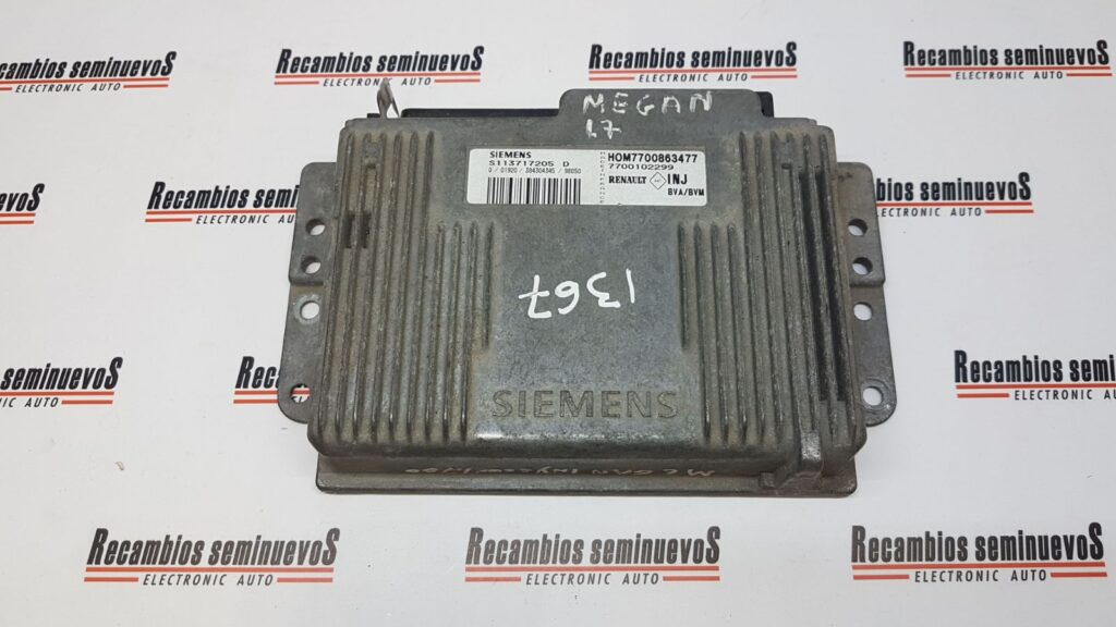 Calculator Motor SIEMENS RENAULT LAGUNA S113717205 D / S113717205D / HOM 7700863477 / HOM7700863477 / 7700102299S113717205 D / S113717205D / HOM 7700863477 / HOM7700863477 / 7700102299