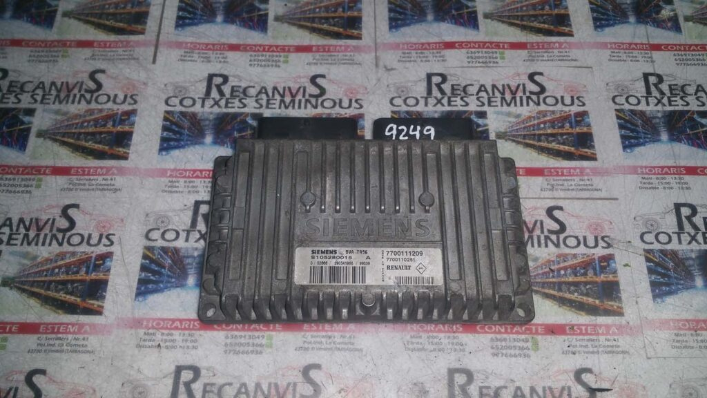 Calculator Motor SIEMENS RENAULT MEGANE SCENIC S105280015 A / S105280015A / 7700111209 / 7700110261S105280015 A / S105280015A / 7700111209 / 7700110261