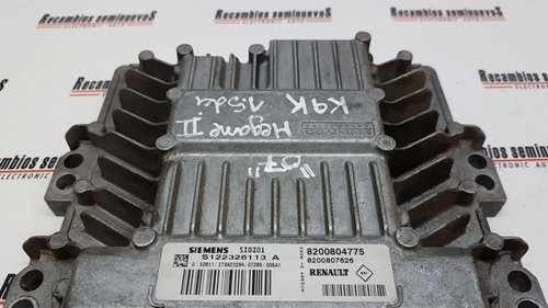 Calculator Motor SIEMENS RENAULT MEGANE S122326113 A / S122326113A / SID301 / 8200804775 / 820080762...