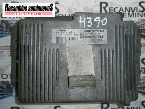 Calculator Motor SIEMENS RENAULT SCENIC S113717130 A / S113717130A / HOM 7700112442 / HOM7700112442 ...