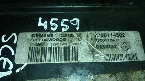 Calculator Motor SIEMENS RENAULT SCENIC S110030008 D / S110030008D / SIRIUS 32 / SIRIUS32 / 77001145...