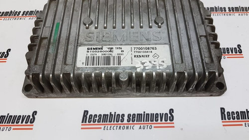 Calculator Motor SIEMENS RENAULT SCENIC S105280008 B / S105280008B / 7700108763 / 7700103418S1052800...