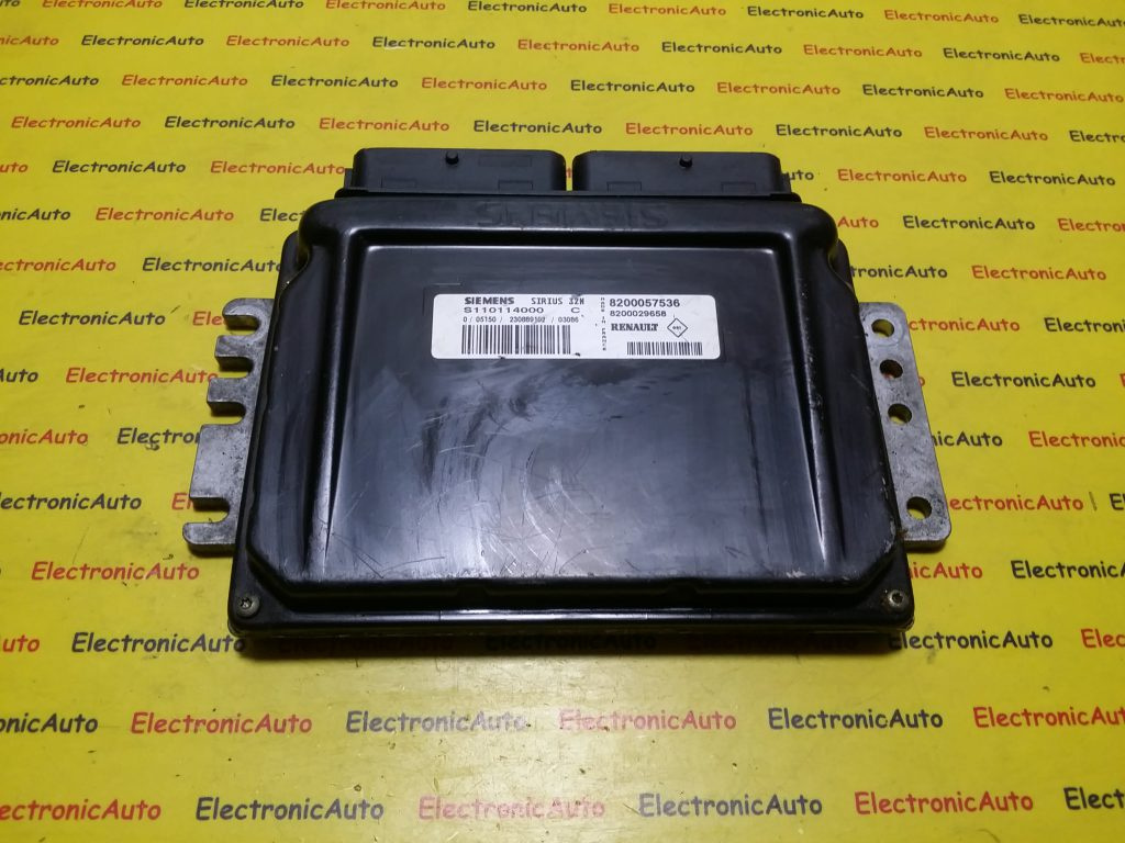 Calculator Motor SIEMENS RENAULT SCENIC S110114000 C / S110114000C / SIRIUS 32N / SIRIUS32N / 8200057536 / 8200029658,