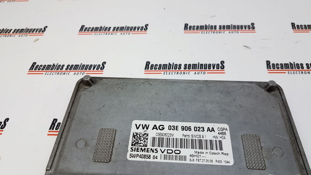Calculator Motor SIEMENS SEAT IBIZA 03E 906 023 AA / 03E906023AA / 5WP40858 04 / 5WP4085804 / SIMOS 9.1 / SIMOS 9 1 / SIMOS91 / 03E906023M03E 906 023 AA / 03E906023AA / 5WP40858 04 / 5WP4085804 / SIMOS 9.1 / SIMOS 9 1 / SIMOS91 / 03E906023M