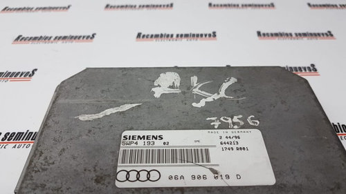 Calculator Motor SIEMENS SIEMENS AUDI A3 06A 906 019 D / 06A906019D / 5WP4 193 02 / 5WP41930206A 906...