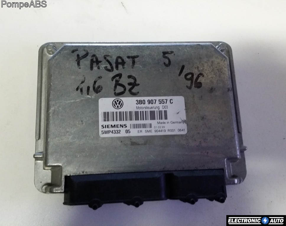 Calculator Motor SIEMENS VOLKSWAGEN PASSAT 3B0 907 557 C / 3B0907557C / 5WP4332 05 / 5WP4332053B0 907 557 C / 3B0907557C / 5WP4332 05 / 5WP433205