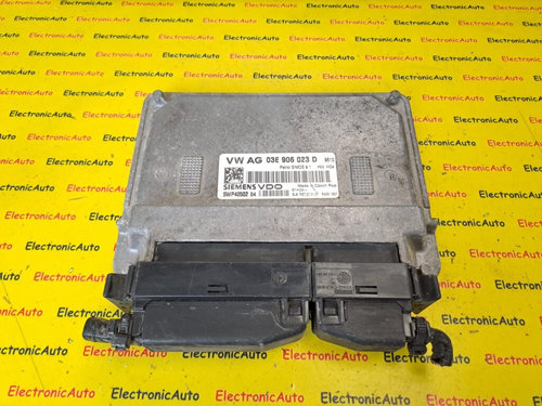 Calculator Motor SKODA FABIA, 03E906023D, 5WP4050204, SIMOS91,