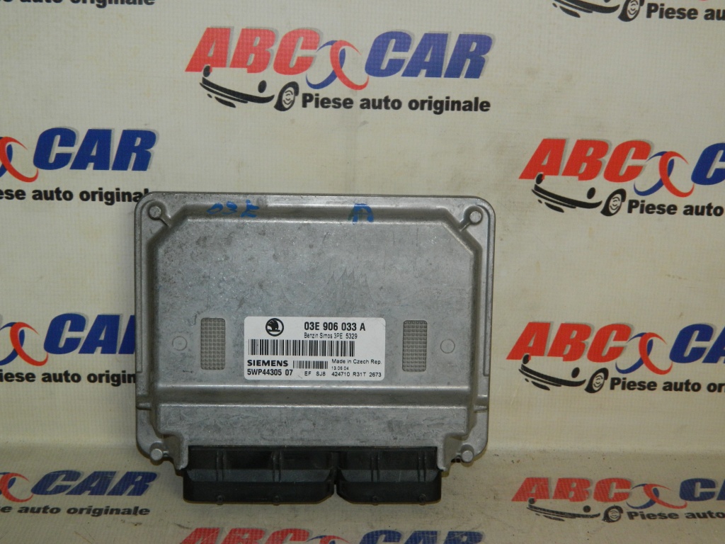 Calculator motor Skoda Fabia 1 1.2 benzina cod: 03E906033A