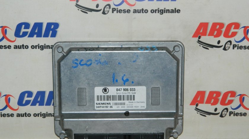 Calculator motor Skoda Fabia 1 1.4 MPI cod: 047906033