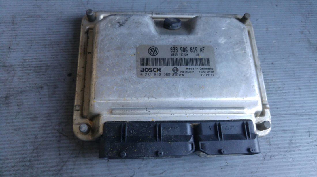 Calculator motor skoda fabia 1.9 tdi atd 038906019af 0281010289