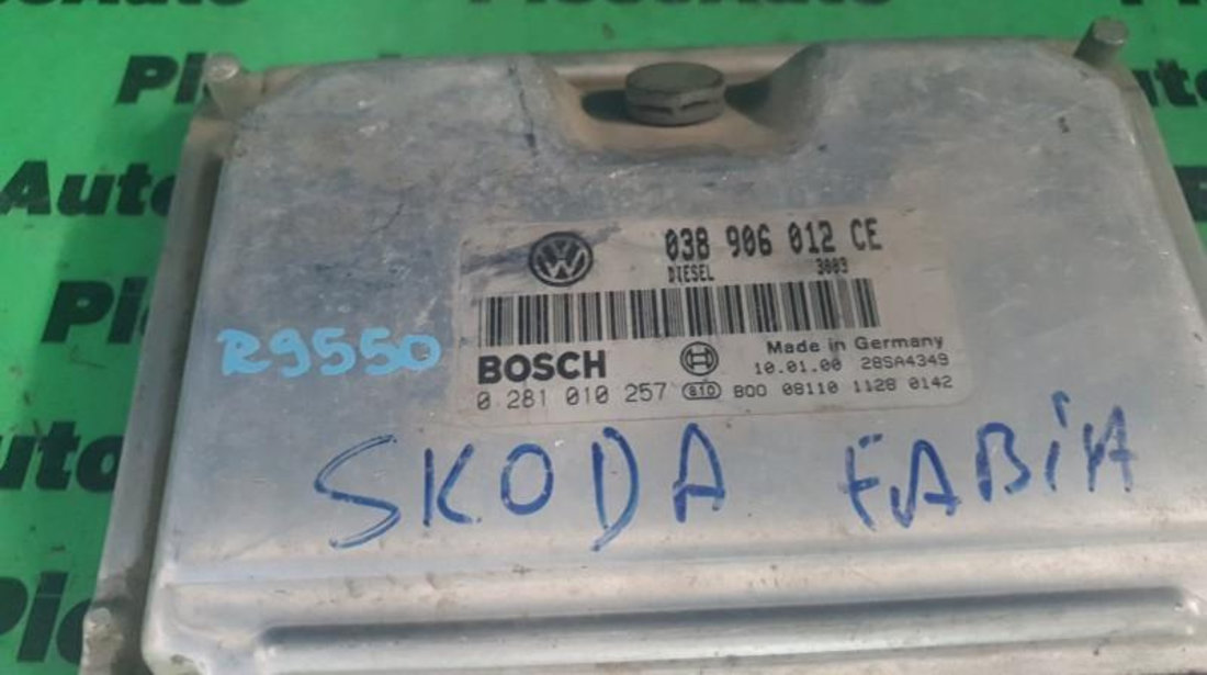Calculator motor Skoda Fabia (1999-2008) 0281010257