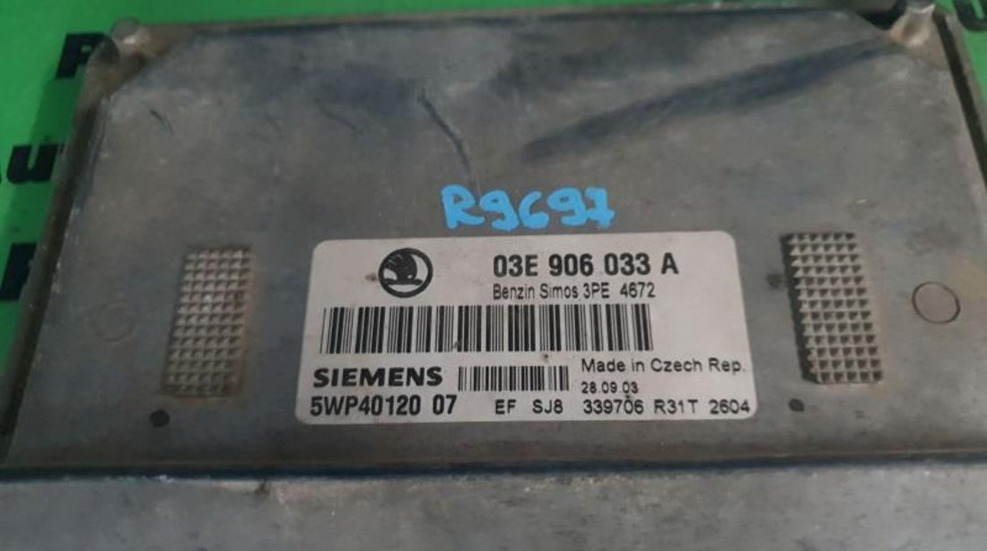 Calculator motor Skoda Fabia (1999-2008) 03e906033a