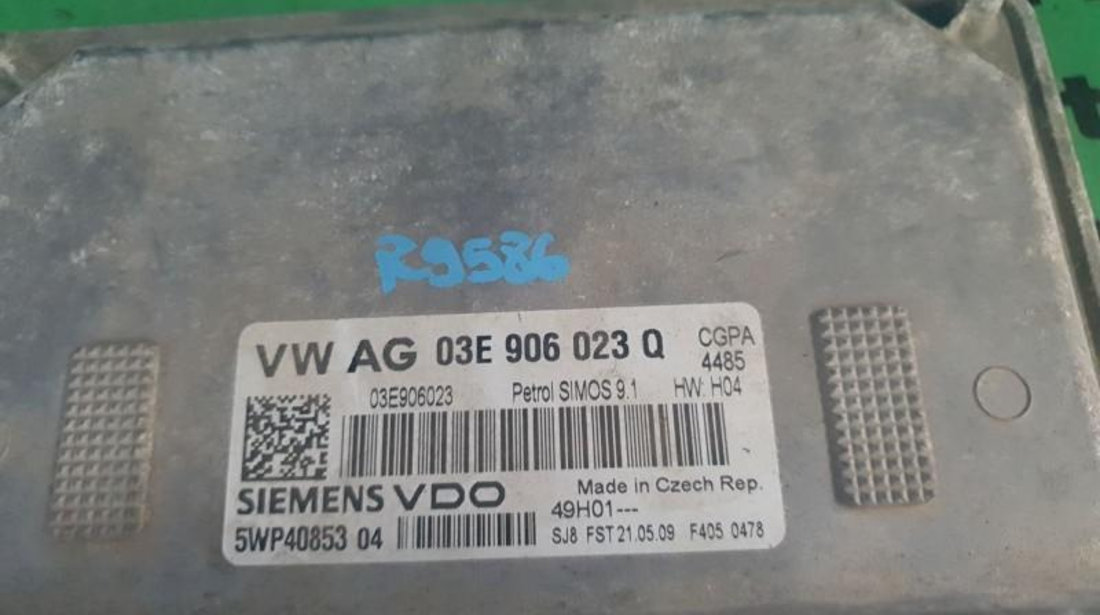 Calculator motor Skoda Fabia 2 (2006->) 03e906023q